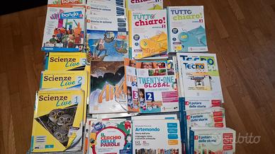 libri scolastici scuola media 