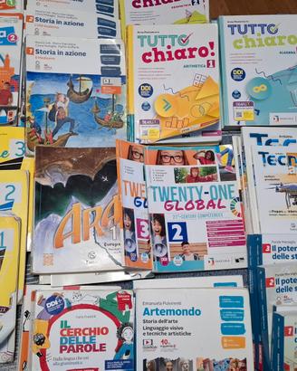 libri scolastici scuola media 