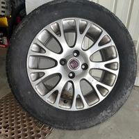 4 cerchi in lega Fiat + gomme estive