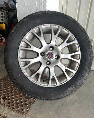 4 cerchi in lega Fiat + gomme estive