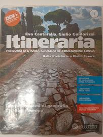 GEOSTORIA: ITINERARIA VOL.1-DALLA PREISTORIA A GIu