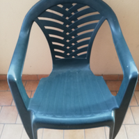 Sedia di plastica per esterno