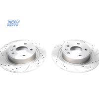 DISCHI FRENO PER DAEWOO CHEVROLET FORATI SCANALATI