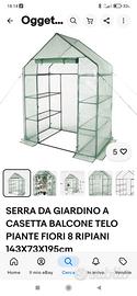 serra da balcone per fiori