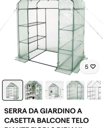 serra da balcone per fiori