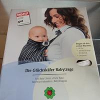 Marsupio portabebè Coccinella Glueckskaefer NUOVO