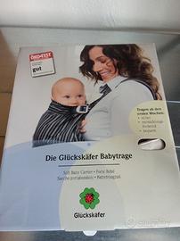 Marsupio portabebè Coccinella Glueckskaefer NUOVO