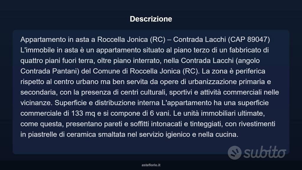 Appartamento – Roccella Ionica, Reggio Calabria - Vista 3