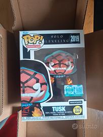 Funko pop tusk solo leveling 9500 pezzi