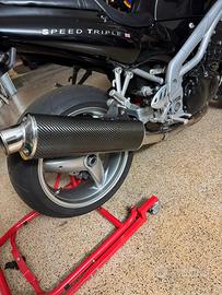 Terminale di scarico per Triumph Speed triple 955i
