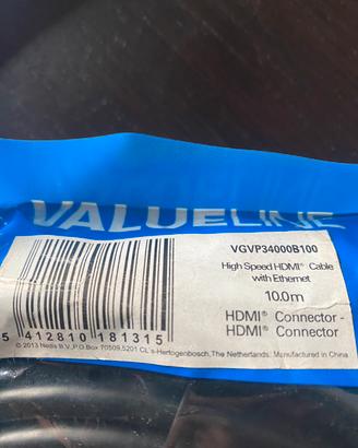 Cavo hdmi 10 metri