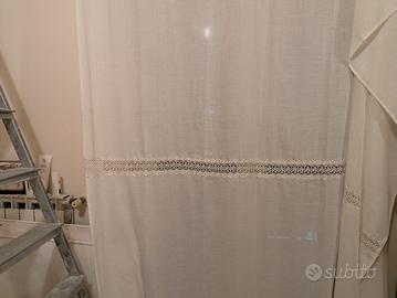 Tenda in misto lino