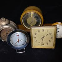 Orologi da Tavolo Vintage 5 Pezzi