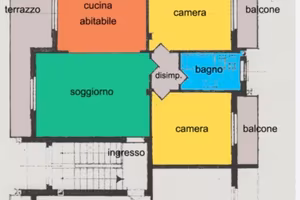 Corso re umberto zona crocetta