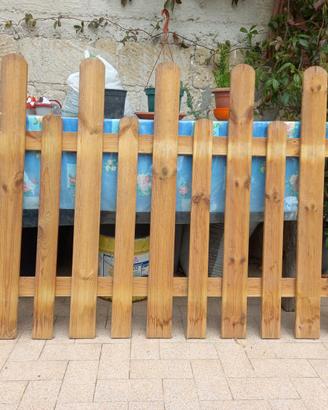 Staccionata in legno