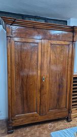 armadio 2 ante antico impero L 176 x P 74 x H 237