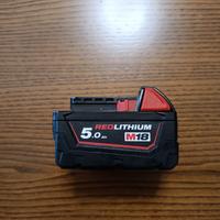 Batteria Milwaukee M18 5ah