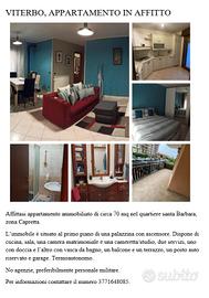 Appartamento ammobiliato 70 mq a Viterbo