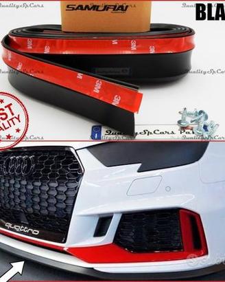 SPOILER Audi A3 8V Lama SOTTO PARAURTI NERO