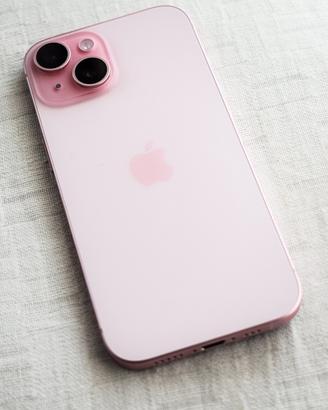 IPhone15 rosa - come NUOVO- Garanzia 1 anno Amz