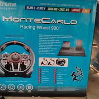Volante Montecarlo con pedaliera