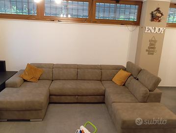 divano letto con chaise longue