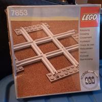 Lego 7853 treno anni 80 vintage binari incrocio