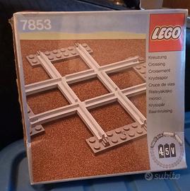 Lego 7853 treno anni 80 vintage binari incrocio