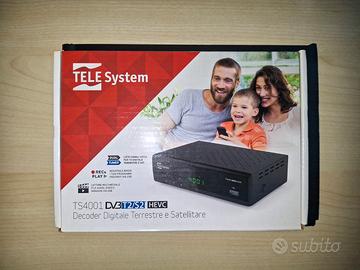 Decoder Digitale terrestre TELE System TS4001 DVBT