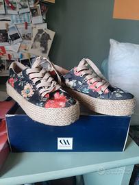 scarpe in tela