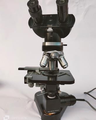 microscopio leitz a luce passante, oscur polarizza