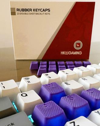 Tasti Gomma Viola per Tastiera Meccanica Gaming