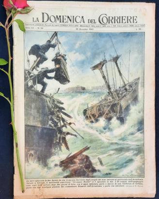 La Domenica del Corriere 28 dicembre 1952 W.Chiari