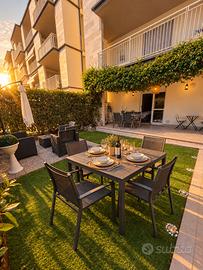 Trilocale 80 mq con giardino privato e posto auto