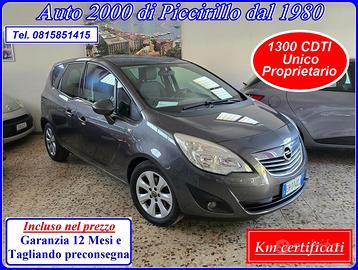 Opel Meriva 1300 km certificati Garanzia12Mesi