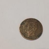 Moneta Regno da 1 cent del 1867 Rara