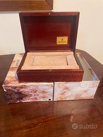 Scatola rolex rara.