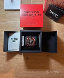 swatch x omega mission on earth lava