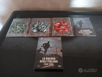 cofanetto DVD la guerra degli italiani 1940-1945