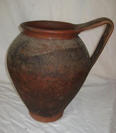 pignata brocca antica smaltata