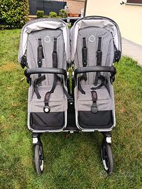 Passeggino gemellare bogaboo donkey