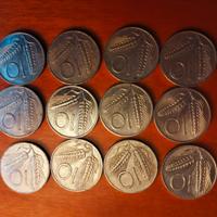 10 lire (gruppo di 12 pezzi)