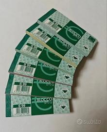 Blocchi numerati 1-100 (x6)