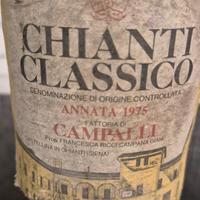 Chianti Classico 1975 Bottiglia da collezione 