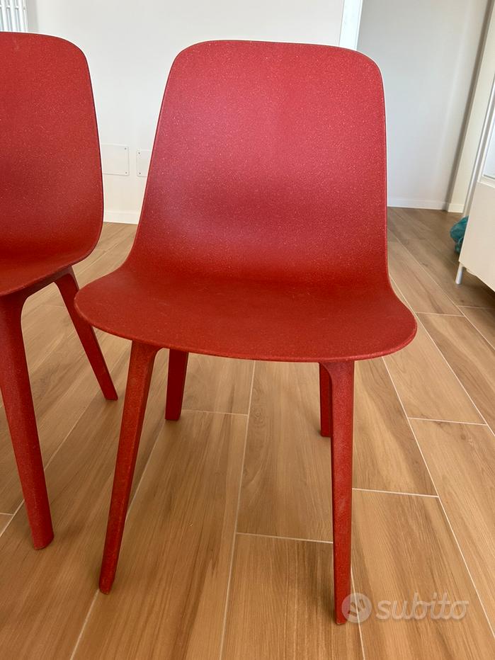 Sedie rosse ikea Mobili usati