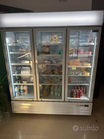 Frigo murale 3 porte  professionale  ventilato