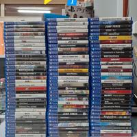 ASSORTIMENTO DI GIOCHI USATI PER PS4 A PARTIRE DA