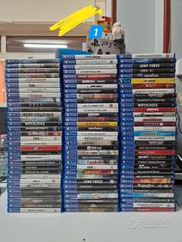 ASSORTIMENTO DI GIOCHI USATI PER PS4 A PARTIRE DA