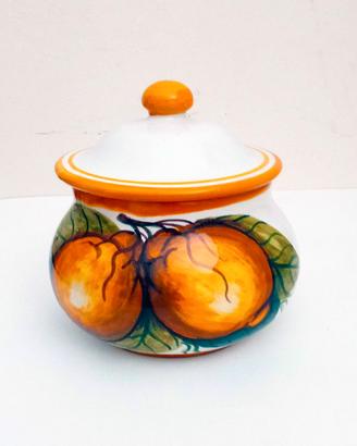 Porta Peperoncino in Ceramica Vietrese