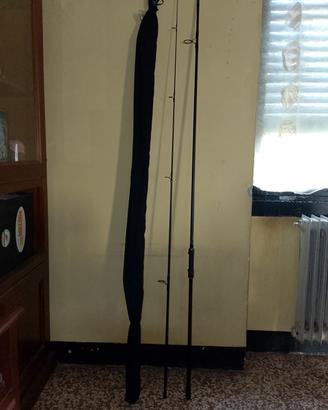 kit di due Canne da Carpfishin da 12' piedi 3 lb 